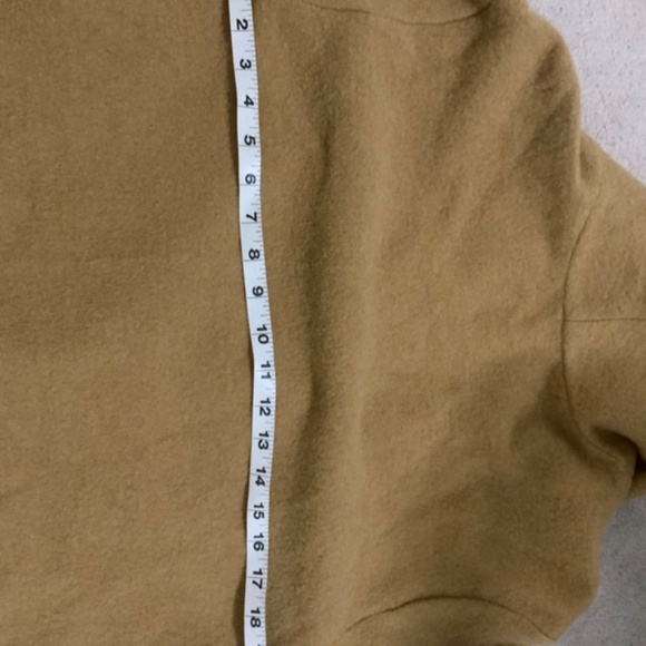 Wilfred Dujardin Mustard Yellow Wool Coat - Picture 14 of 14